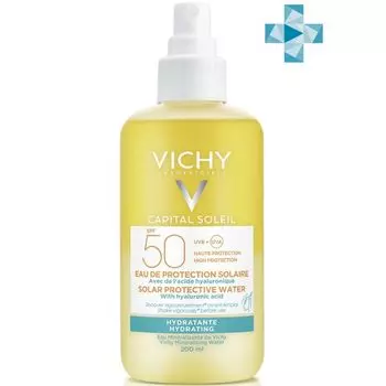 Спрей солнцезащитный двухфазный SPF50 Capital Soleil Vichy/фл. 200мл (MB232100)