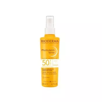Спрей солнцезащитный SPF50+ Photoderm Bioderma/Биодерма фл. 200мл