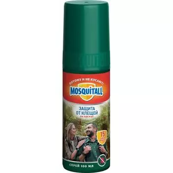 Спрей специальная защита от клещей Mosquitall/Москитол 100мл