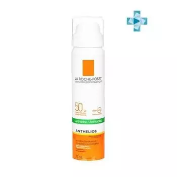 Спрей-вуаль солнцезащитный для лица матирующий SPF50 Anthelios La Roche Posay/Ля рош позе фл. 75мл (M9165720)