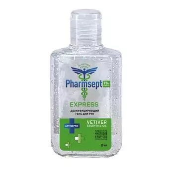 Средство дезинфицирующее кожный антисептик гель спиртовой Фармсепт Экспресс Acea/Ацея 60мл