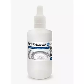 Средство дезинфицирующее Перекись водорода фл. 3% 100мл