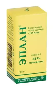 Средство для ухода за кожей стоп и рук с мочевиной 25% Эплан фл. 30г