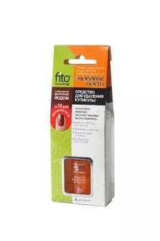 Средство для укрепления ногтей здоровые ногти для удаления кутикулы fito косметик 8 мл