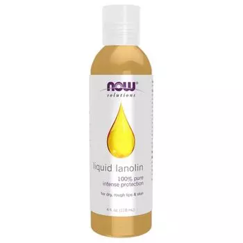 Средство косметическое для ухода за кожей лица и тела жидкий ланолин Now/Нау фл. 118мл