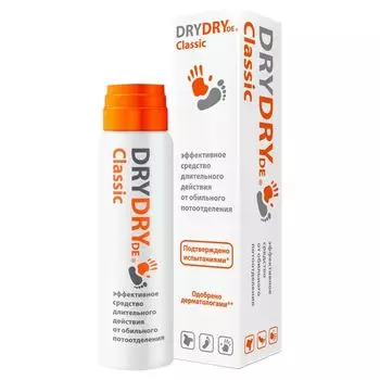 Средство от обильного потоотделения длительного действия Classic Dry Dry De/Драй Драй Де фл. 35мл