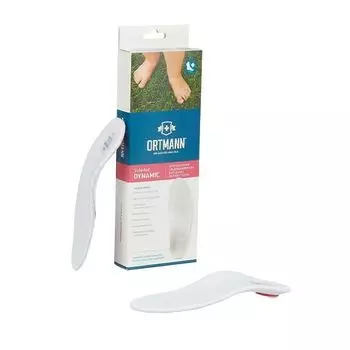 Стельки ортопедические KAX1433 белый SolaMed Dynamic Ortmann/Ортманн р.33