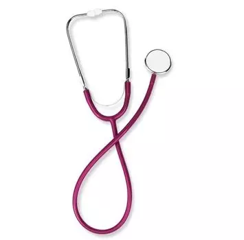 Стетоскоп WS-1 цвет бордовый с принадлежностями B.Well/Би Велл