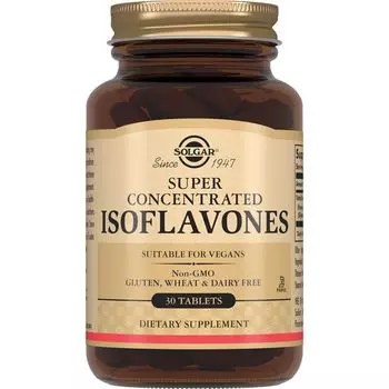 Суперконцентрат изофлавонов Solgar/Солгар таблетки 30шт