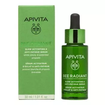 Сыворотка активатор сияния Bee Radiant Apivita/Апивита фл. 30мл