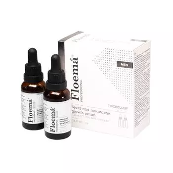 Сыворотка для роста бороды и усов Men Floema/Флоэма фл. 30мл 2шт