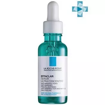 Сыворотка против несовершенств и постакне Effaclar Ultra La Roche Posay/Ля рош позе 30мл