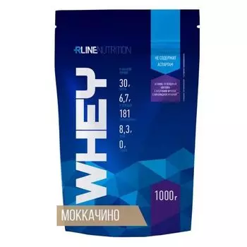 Сывороточный протеин моккачино Whey R-Line 1кг
