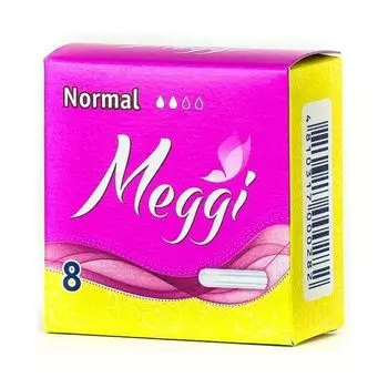 Тампоны гигиенические Normal Meggi/Мегги 8шт
