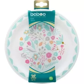 Тарелка Flora 6 меc+ BABOO