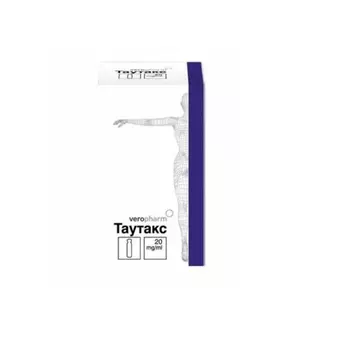 Таутакс концентрат для приг. раствора для инфузий 20мг/мл 8мл