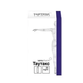 Таутакс концентрат для приг. раствора для инфузий 20мг/мл 7,5мл