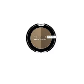 Тени для бровей Pro brow powder Relouis 3г тон 01 Blonde