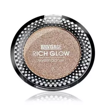 Тени компактные для век gold Rich Glow Luxvisage тон 7 2г