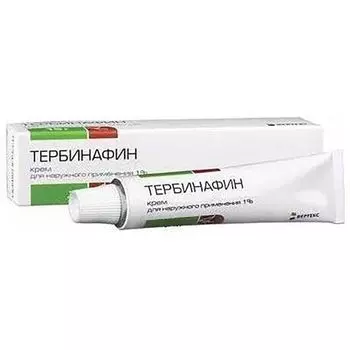 Тербинафин-Вертекс крем для наружного применения 1% 30г