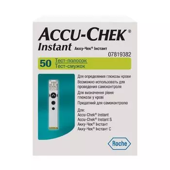 Тест-полоски Accu-chek/Акку-Чек Инстант 50шт