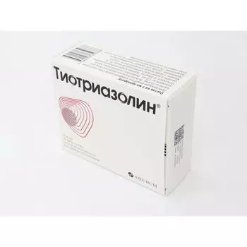 Тиотриазолин раствор для в/в и в/м введ. 25мг/мл 4мл 10шт