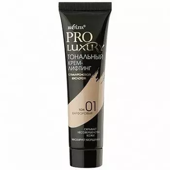 Тональный крем-лифтинг тон 01 Фарфоровый Pro Luxury Белита 30 мл