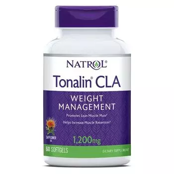 Тоналин CLA Natrol капсулы 1200мг 60шт
