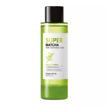 Тонер для сужения пор с экстрактом чая матча Super matcha pore tightening toner Some By Mi 150мл