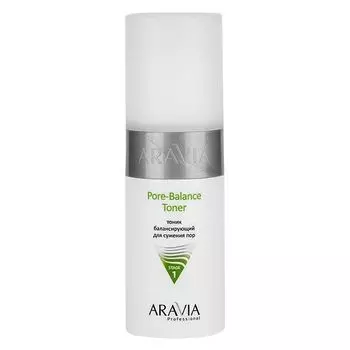 Тоник балансирующий для сужения пор для жирной и проблемной кожи Aravia Professional/Аравия 150мл