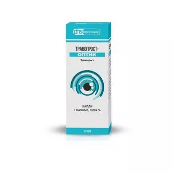 Травопрост-Оптик капли глазные 0,004% 5мл