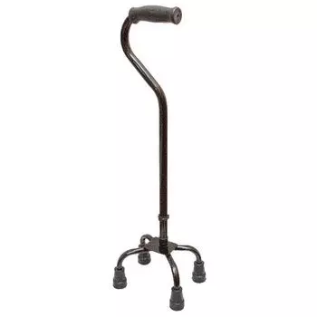 Трость регулируемая по высоте на 4-х опорах, низкая платформа Аверсус, арт.22/4н