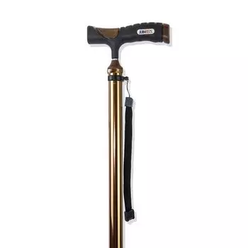 Трость телескопическая с УПС Amrus/Амрус AMCC33 бронзовая