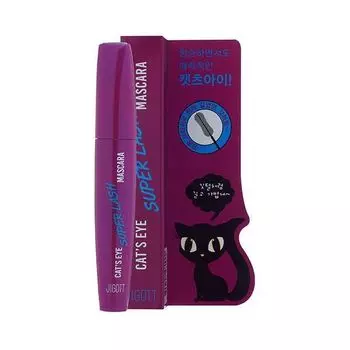Тушь для ресниц удлиняющая Cat`s eye Jigott 12г