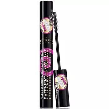 Тушь EVELINE Эвелин для ресниц экстрем. объем и удлинениех10 Extension volume prof make-up 10мл