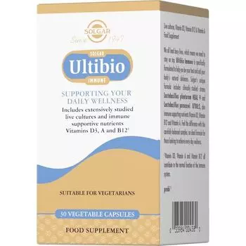Ультибио Иммун Solgar/Солгар капсулы 470мг 30шт