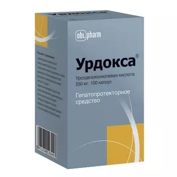 Урдокса капсулы 250мг 100шт