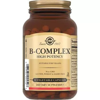В-комплекс Solgar/Солгар капсулы 330мг 50шт