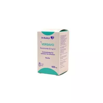 Версаво концентрат для приг. раствора для инфузий фл. 25мг/мл 4мл