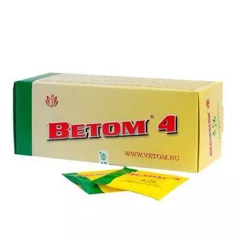 Ветом 4 порошок для приема внутрь пак. 5г 50шт