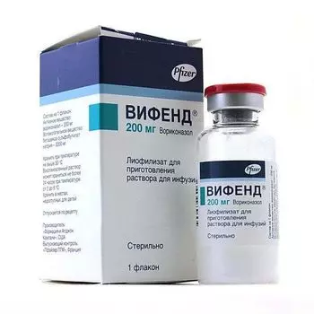 Вифенд лиоф. д/приг. р-ра д/инф. 200мг