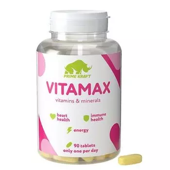 Витамакс Primekraft/Праймкрафт таблетки 90шт