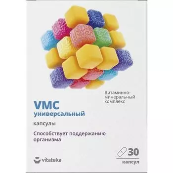 Витаминно-минеральный комплекс универсальный VMC Vitateka/Витатека капсулы 764мг 30шт