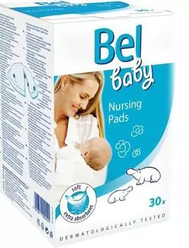 Вкладыши для бюстгальтера Bel baby/Бел беби 30шт