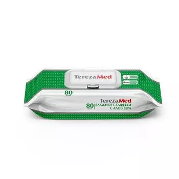 Влажные салфетки c Алоэ вера TerezaMed 80шт