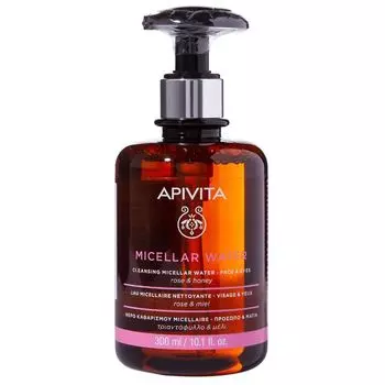 Вода мицеллярная для лица и глаз Apivita/Апивита фл. 300мл
