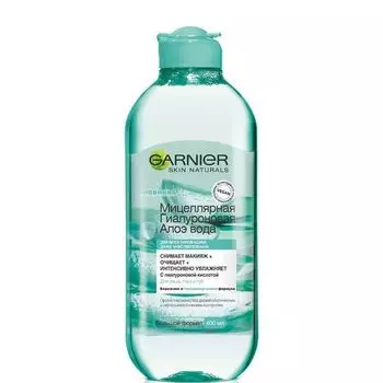 Вода мицеллярная гиалуроновая Алоэ Garnier/Гарнье 400мл