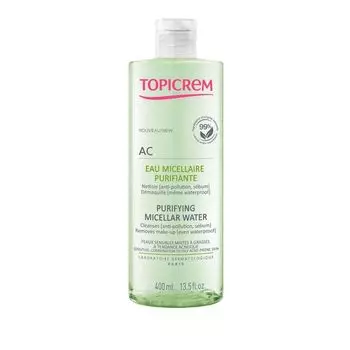 Вода мицеллярная очищающая AC Topicrem/Топикрем фл. 400мл