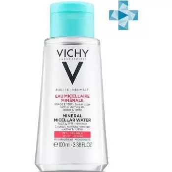 Вода мицеллярная для чувствительной кожи с минералами Purete Thermale Vichy/Виши 100мл
