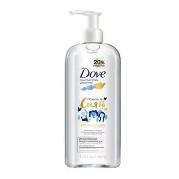 Вода мицеллярная Увлажняющая Dove/Дав 350мл